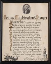 George Washington's Prayer